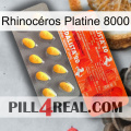 Rhinocéros Platine 8000 new01